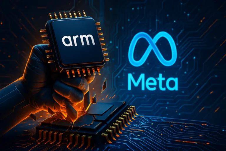 Arm rompe su modelo histórico, fabrica su propio chip y sella con Meta una alianza clave para la IA