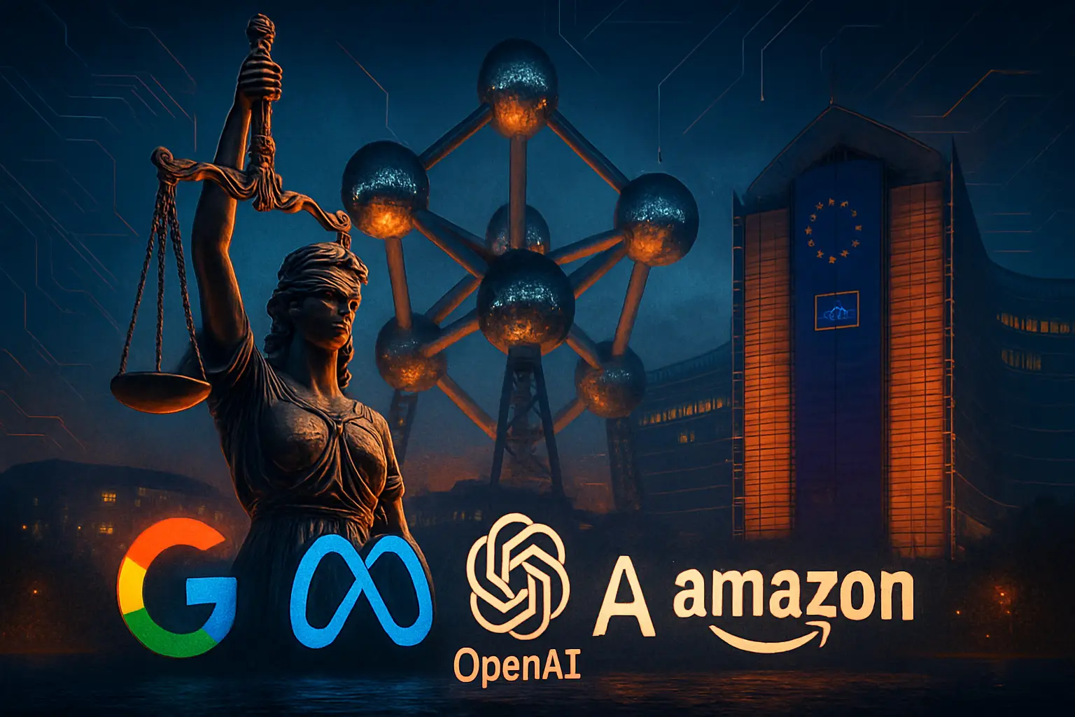 El pulso regulatorio de Bruselas con Google, Meta, OpenAI y Amazon ya impacta en la guerra empresarial de la IA