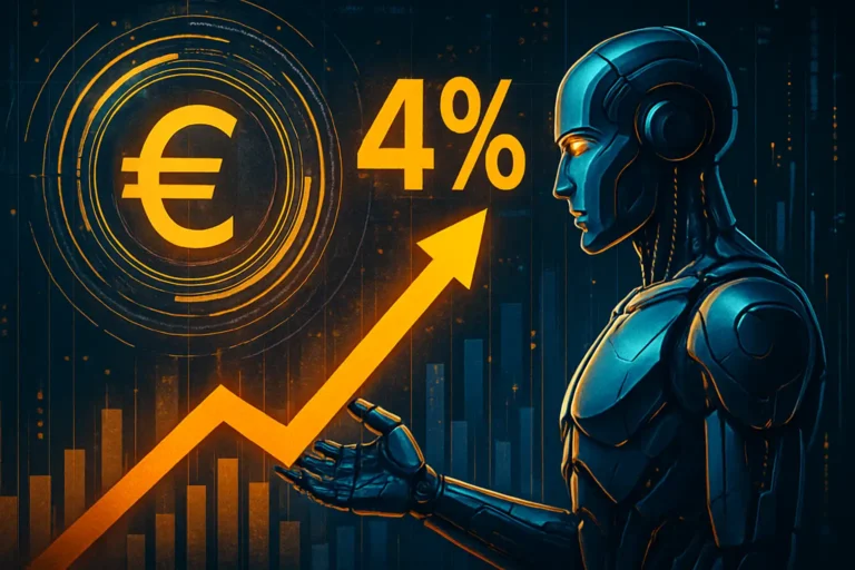 La IA podría elevar un 4% la productividad de la eurozona en una década, según el BCE