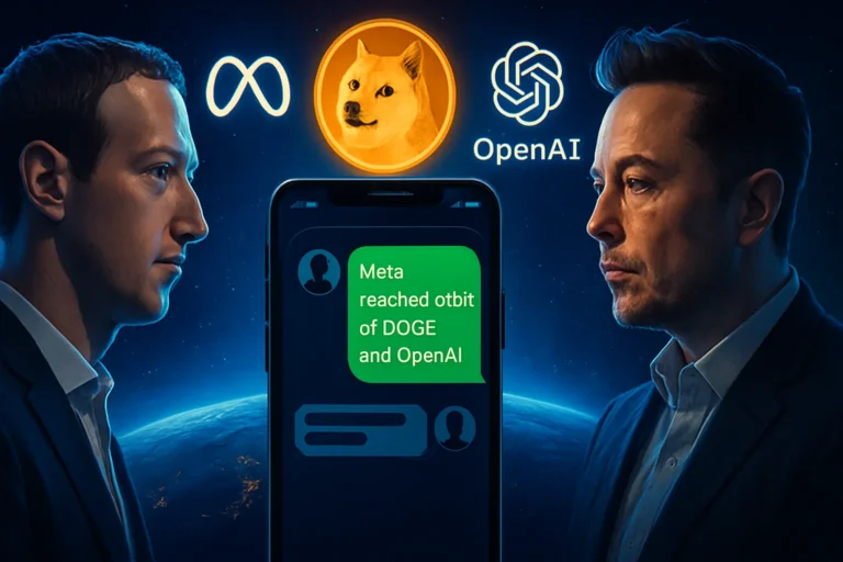 Los mensajes secretos entre Zuckerberg y Musk revelan hasta dónde llegó Meta en la órbita de DOGE y OpenAI
