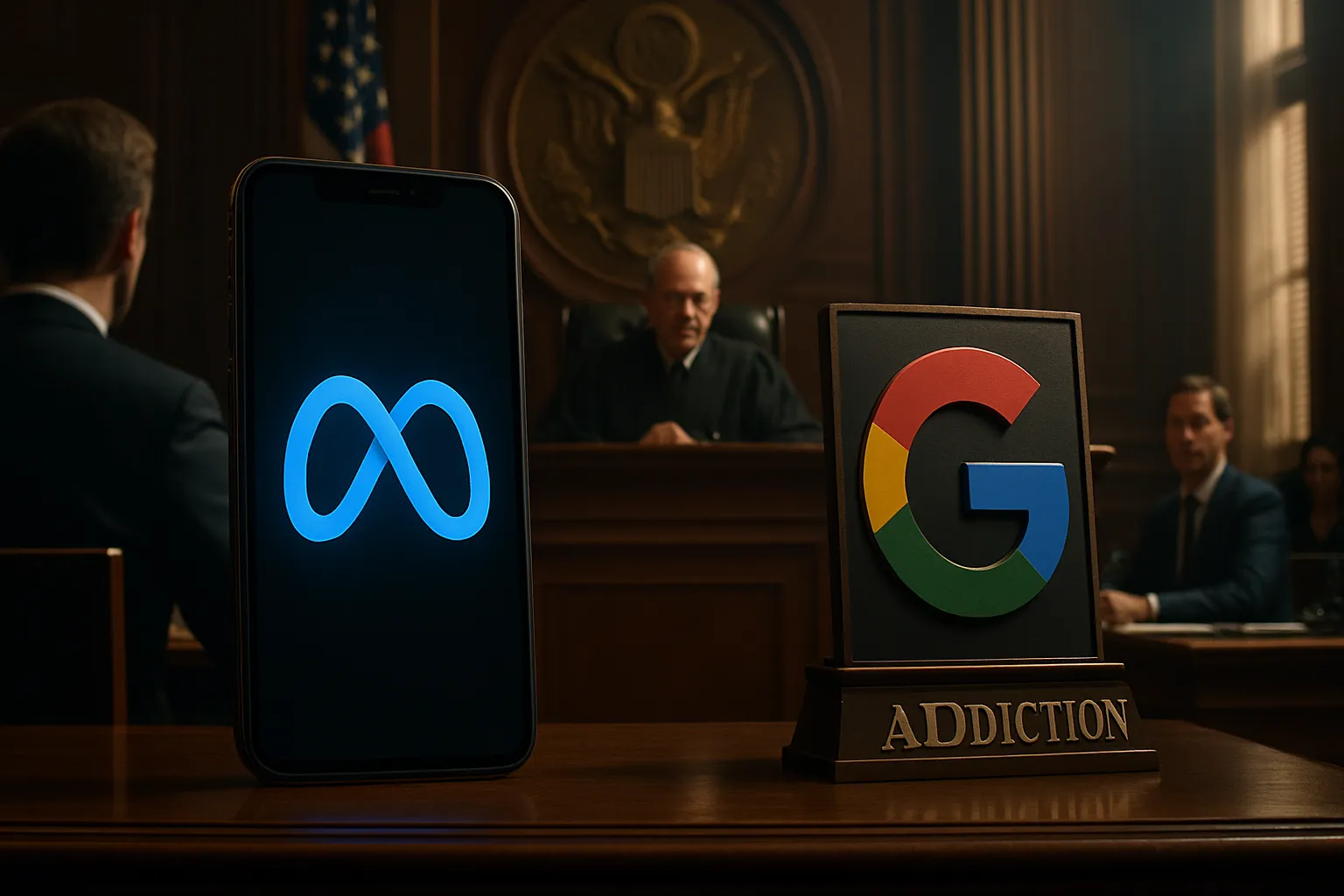 Meta y Google, señaladas en un juicio histórico por adicción en redes sociales
