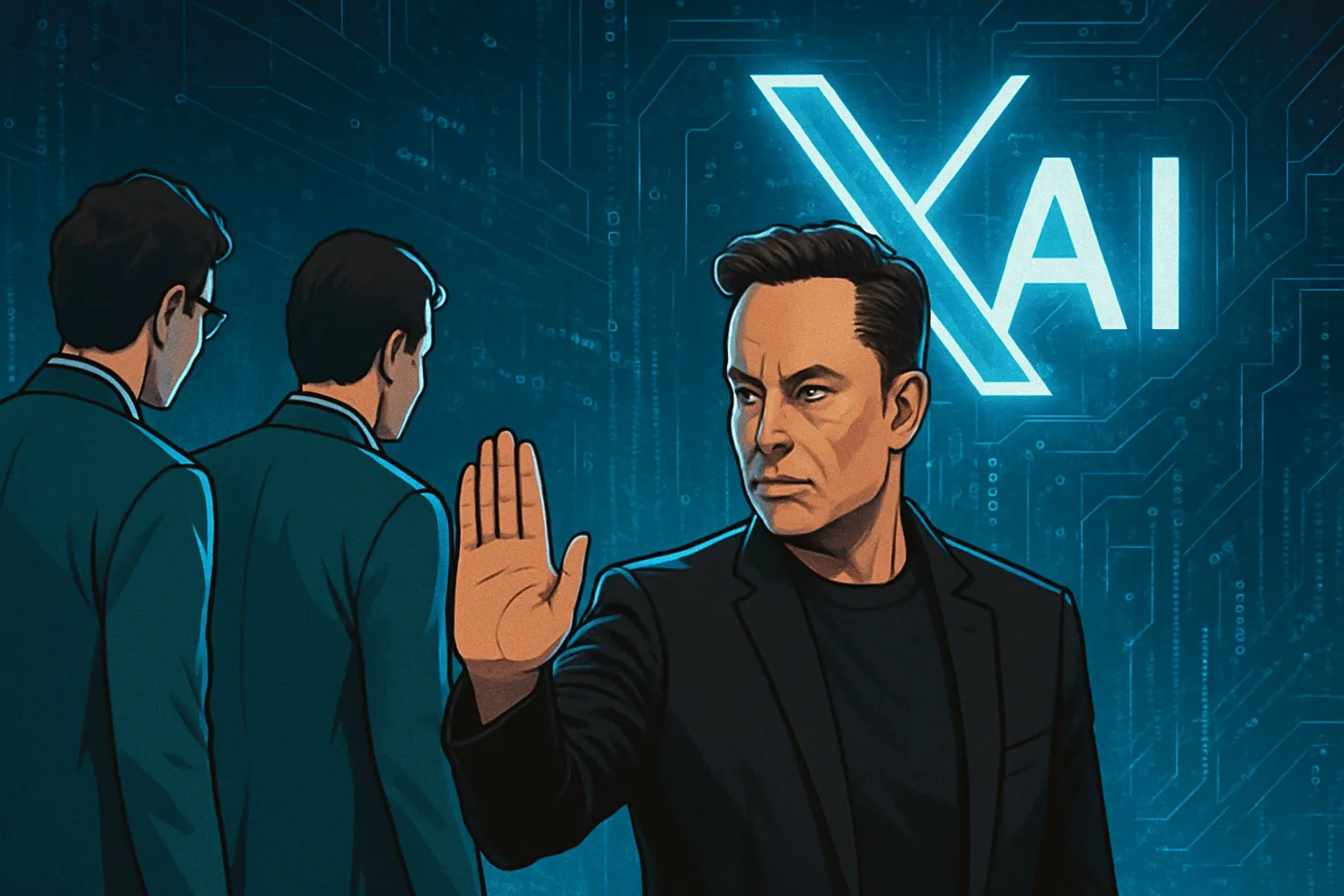 Musk aparta a más fundadores de xAI tras los problemas de su proyecto de código con IA