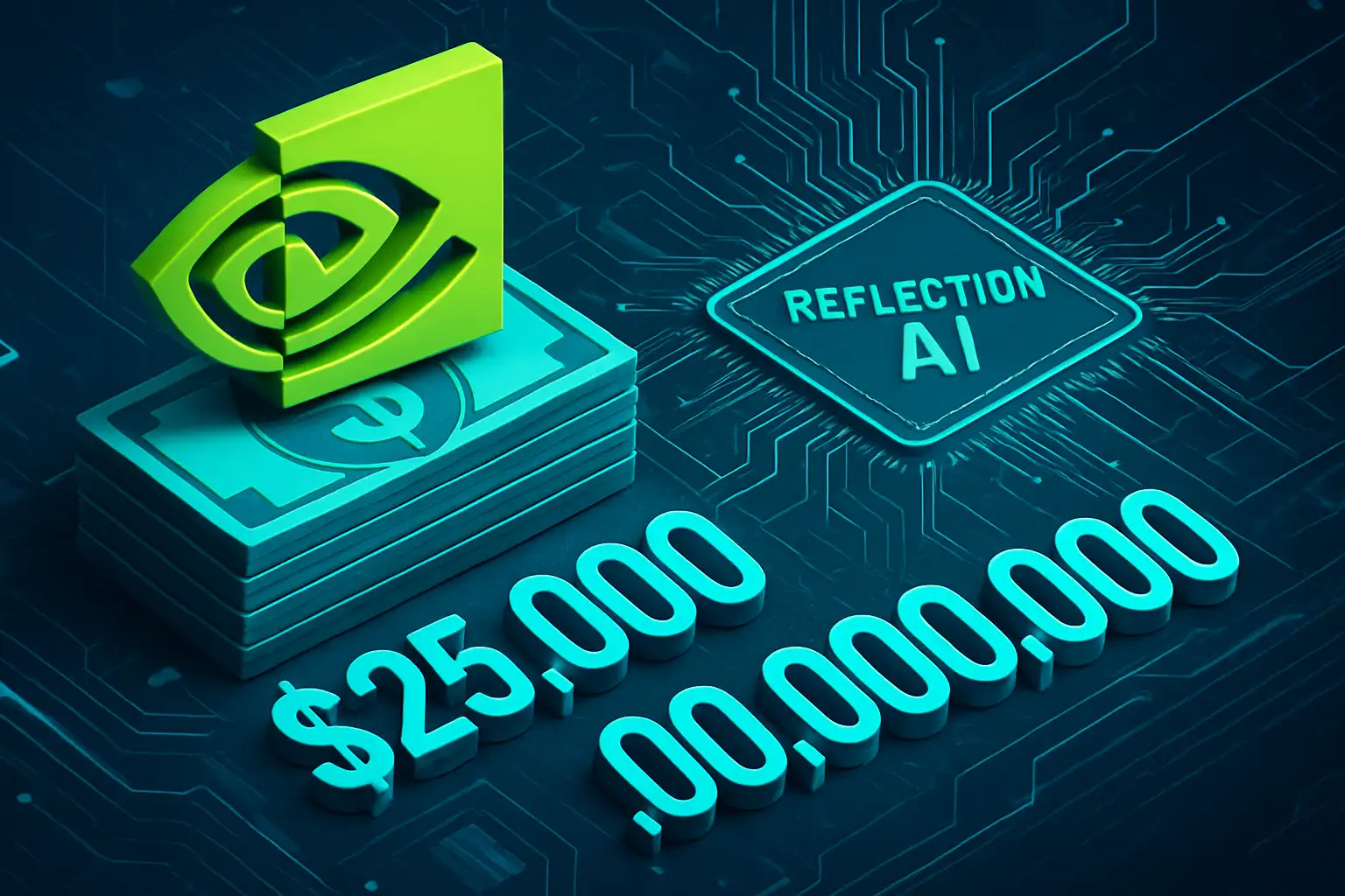 Nvidia impulsa otra apuesta millonaria: Reflection AI busca una valoración de 25.000 millones