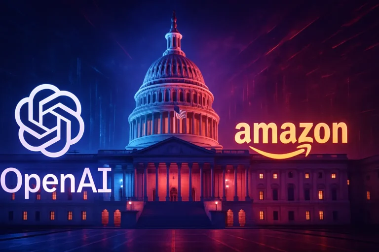 OpenAI lleva su IA al Gobierno de EE. UU. de la mano de Amazon y agita la carrera institucional de Big Tech.