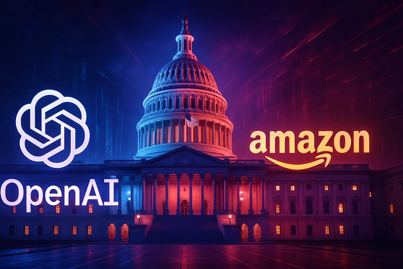 OpenAI lleva su IA al Gobierno de EE. UU. de la mano de Amazon y agita la carrera institucional de Big Tech.