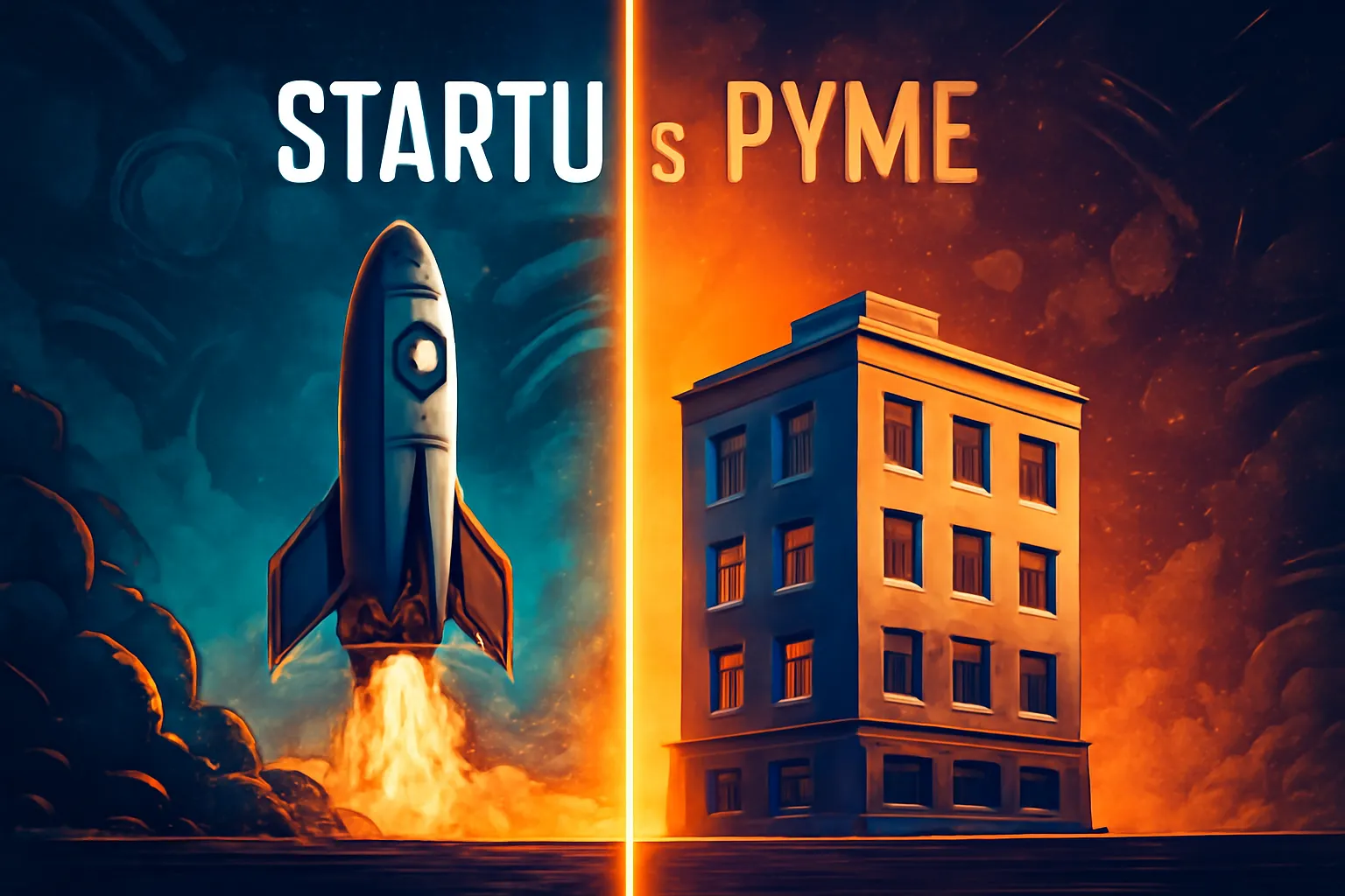 diferencia entre startup y pyme