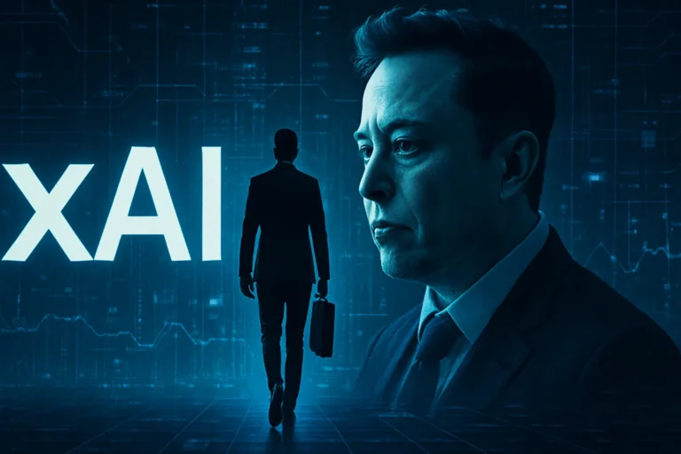 xAI se queda sin su último cofundador: la fuga de talento golpea a la empresa de Elon Musk