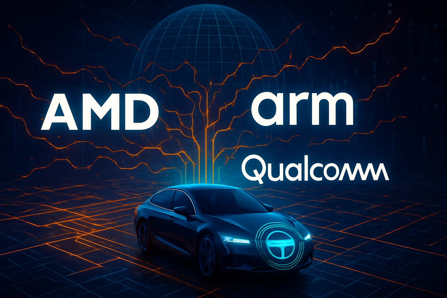AMD, Arm y Qualcomm entran en una prometedora startup de conducción autónoma y agitan el tablero del motor