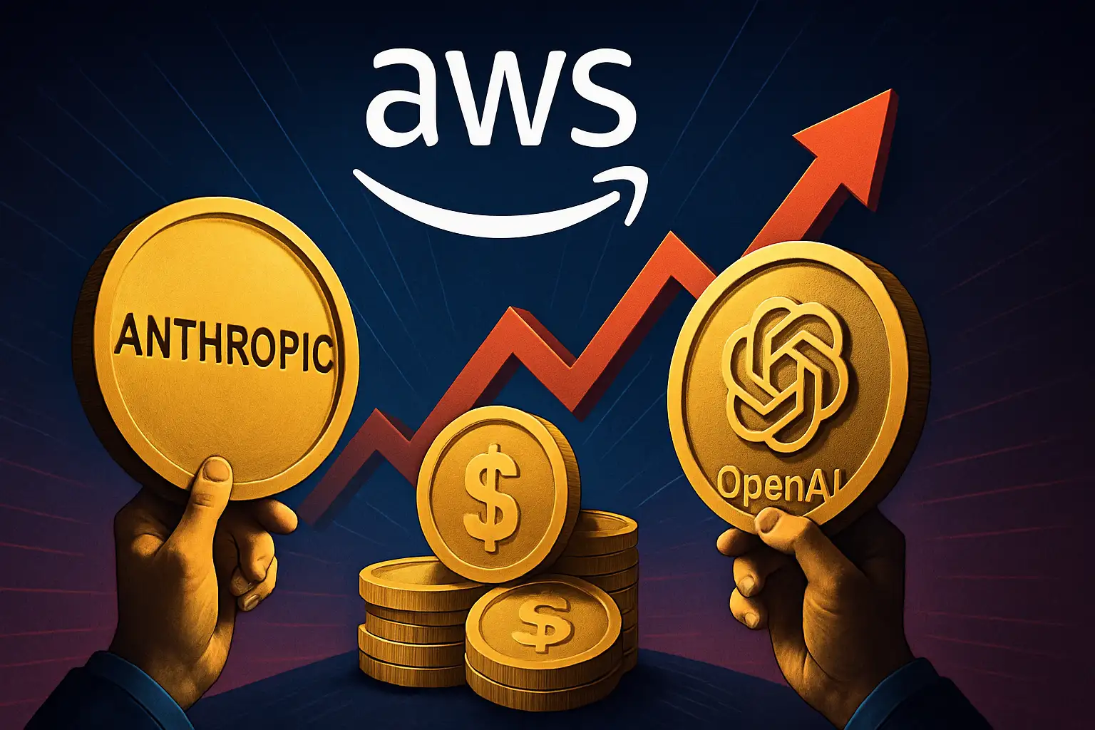 AWS responde a las críticas y justifica por qué puede invertir a la vez miles de millones en Anthropic y OpenAI