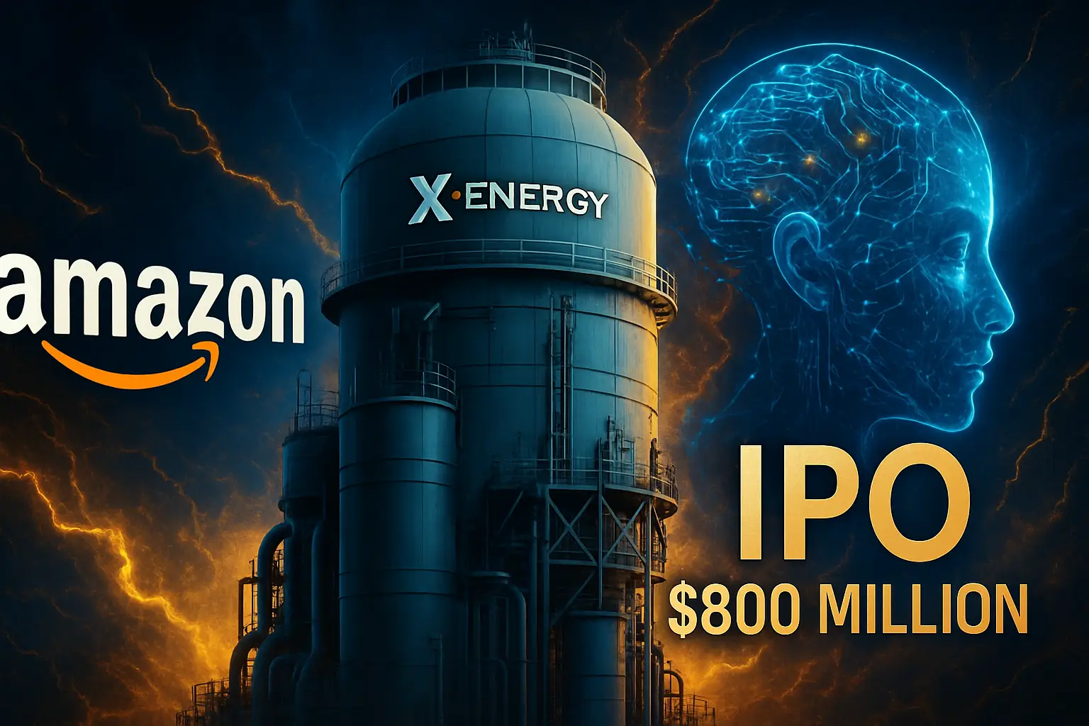 Amazon-backed X-energy prepara una salida a bolsa de hasta 800 millones en pleno auge energético de la IA