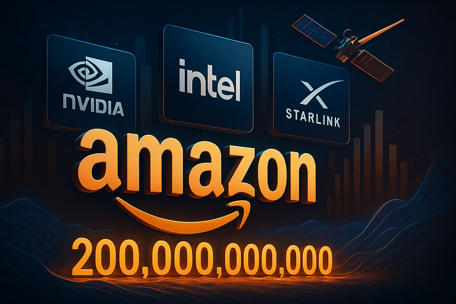 Amazon desafía a Nvidia, Intel y Starlink mientras defiende un capex histórico de 200.000 millones