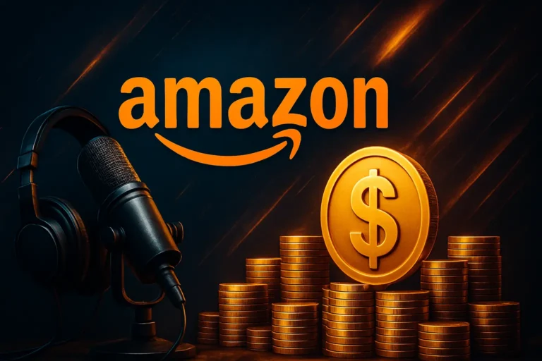 Amazon refuerza su estrategia de podcasts con una consigna simple: monetizarlo absolutamente todo