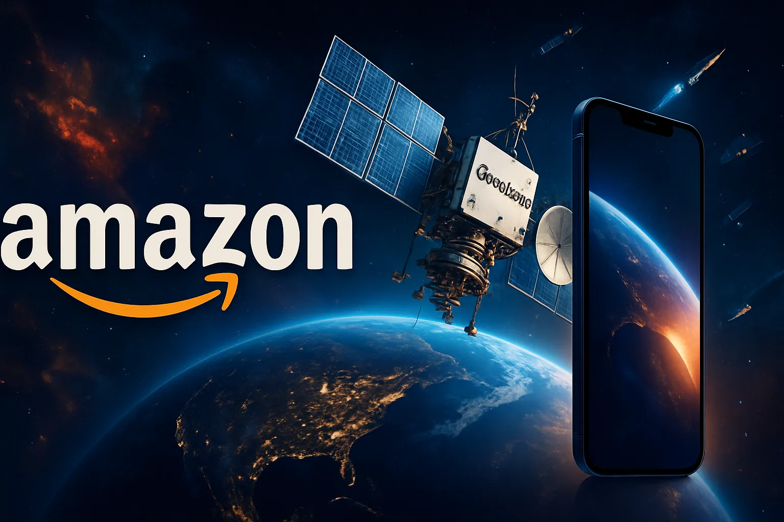 Amazon sacude el tablero espacial con la compra de Globalstar y fortalece de paso el futuro satelital del iPhone