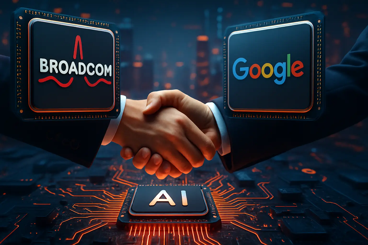 Broadcom firma con Google un acuerdo de largo plazo para diseñar chips de IA y dispara la batalla contra Nvidia