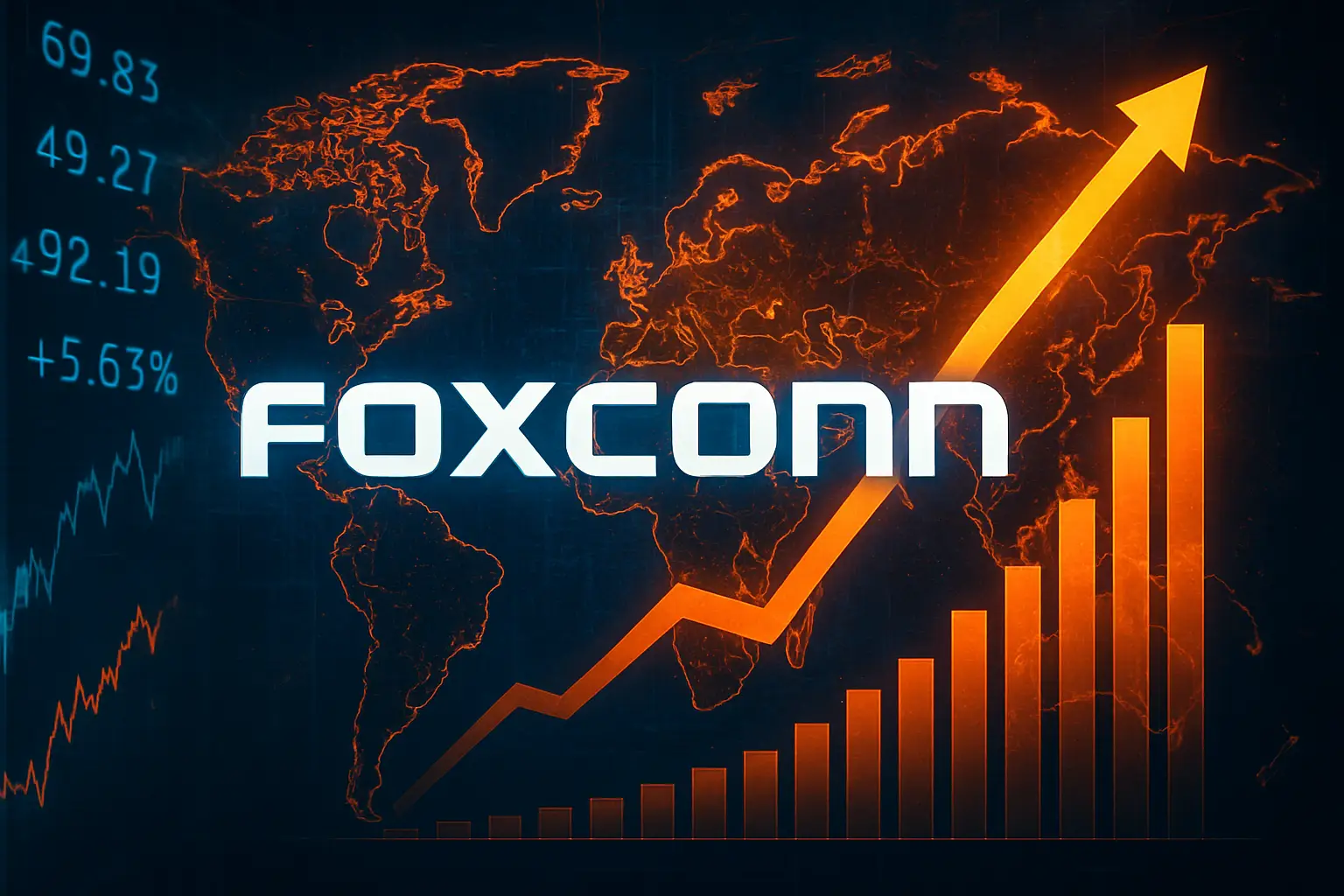 Foxconn acelera ingresos en el arranque del año, aunque avisa del golpe geopolítico sobre la industria