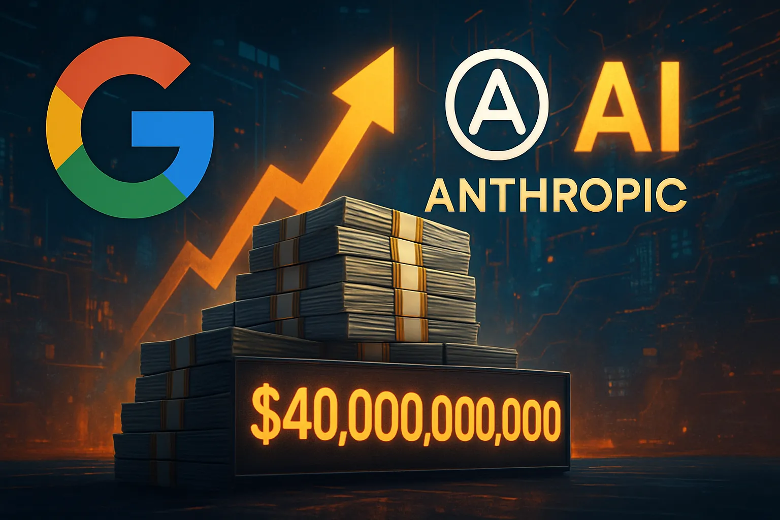 Google apuesta hasta 40.000 millones por Anthropic y acelera la guerra empresarial de la IA