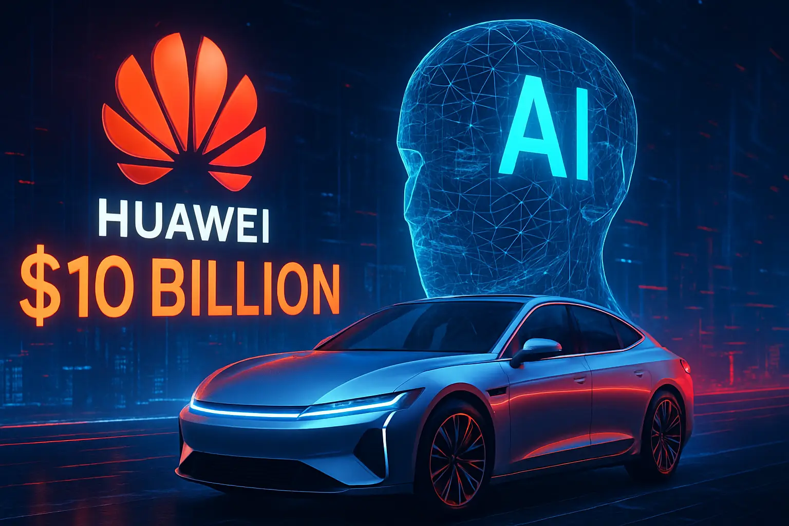Huawei promete 10.000 millones para acelerar la conducción inteligente y entra con fuerza en la gran batalla del coche con IA