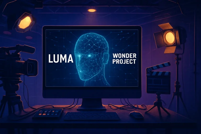 Luma lanza un estudio de producción impulsado por IA junto a Wonder Project