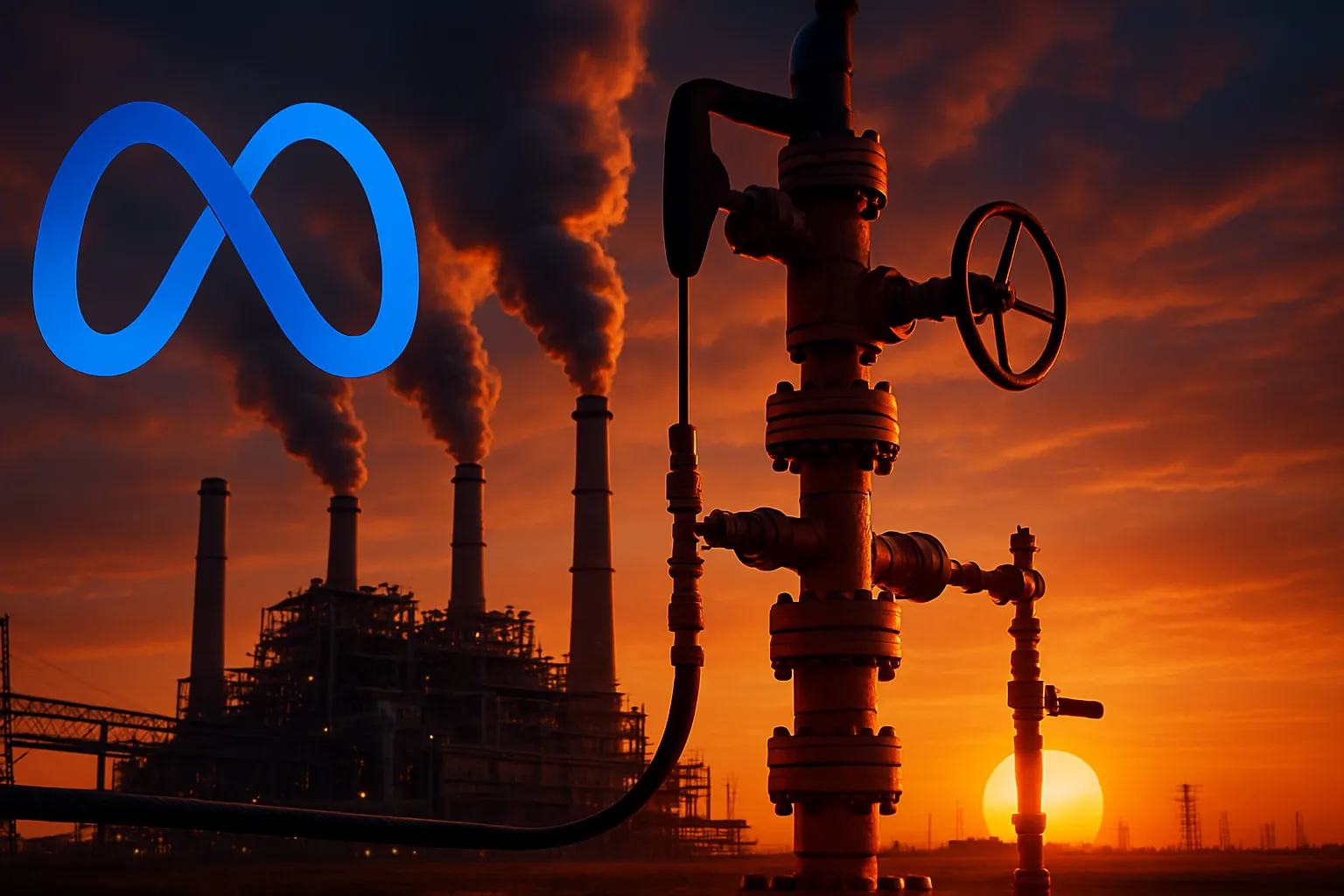 Meta dispara su apuesta energética: su fiebre por el gas ya podría abastecer a Dakota del Sur