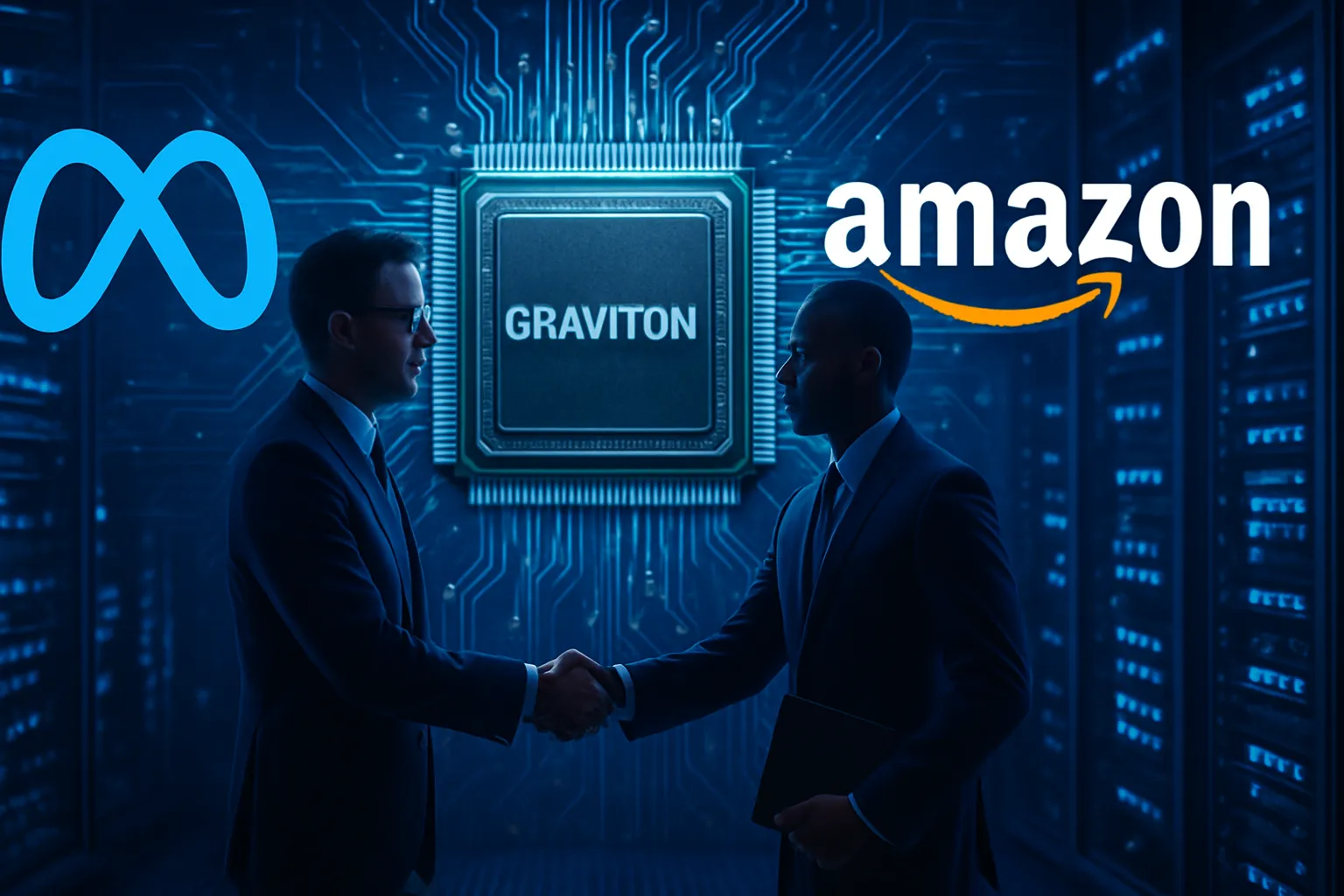 Meta firma un acuerdo millonario con Amazon para usar millones de chips Graviton en su nueva ola de IA