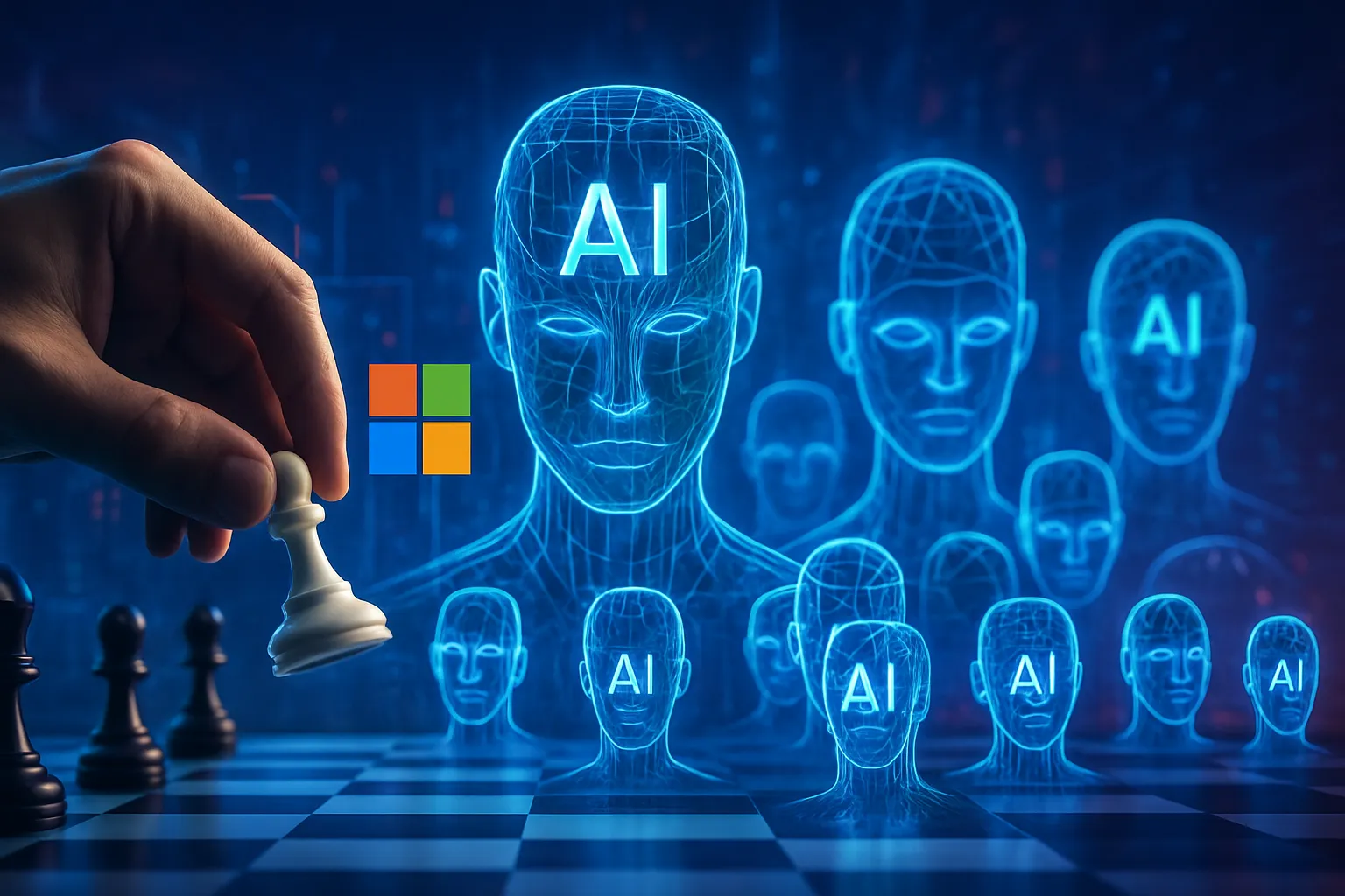 Microsoft mueve ficha con tres nuevos modelos de IA para desafiar a OpenAI y Google en pleno pulso empresarial
