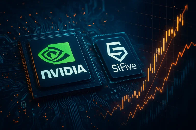 Nvidia respalda a SiFive y dispara su valor a 3.650 millones: la batalla por los chips abiertos entra en otra fase