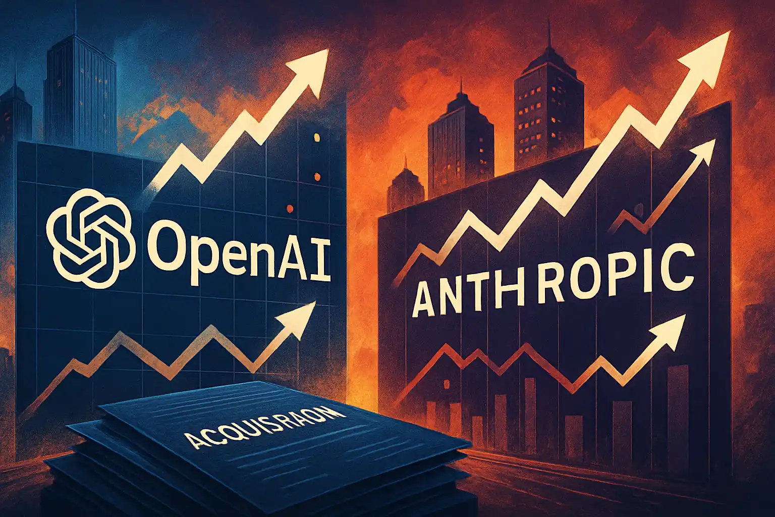 OpenAI y Anthropic aceleran sus adquisiciones y calientan el camino hacia dos de las salidas a bolsa más esperadas