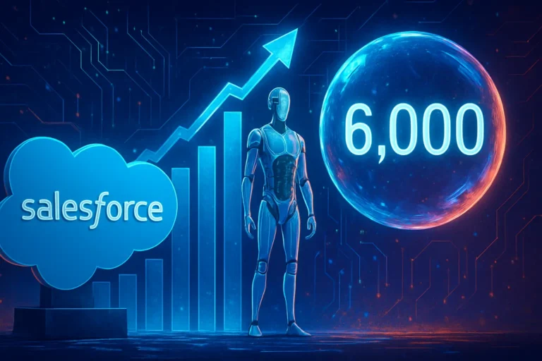 Salesforce suma 6.000 nuevos clientes de IA empresarial en tres meses y desafía la teoría de la burbuja