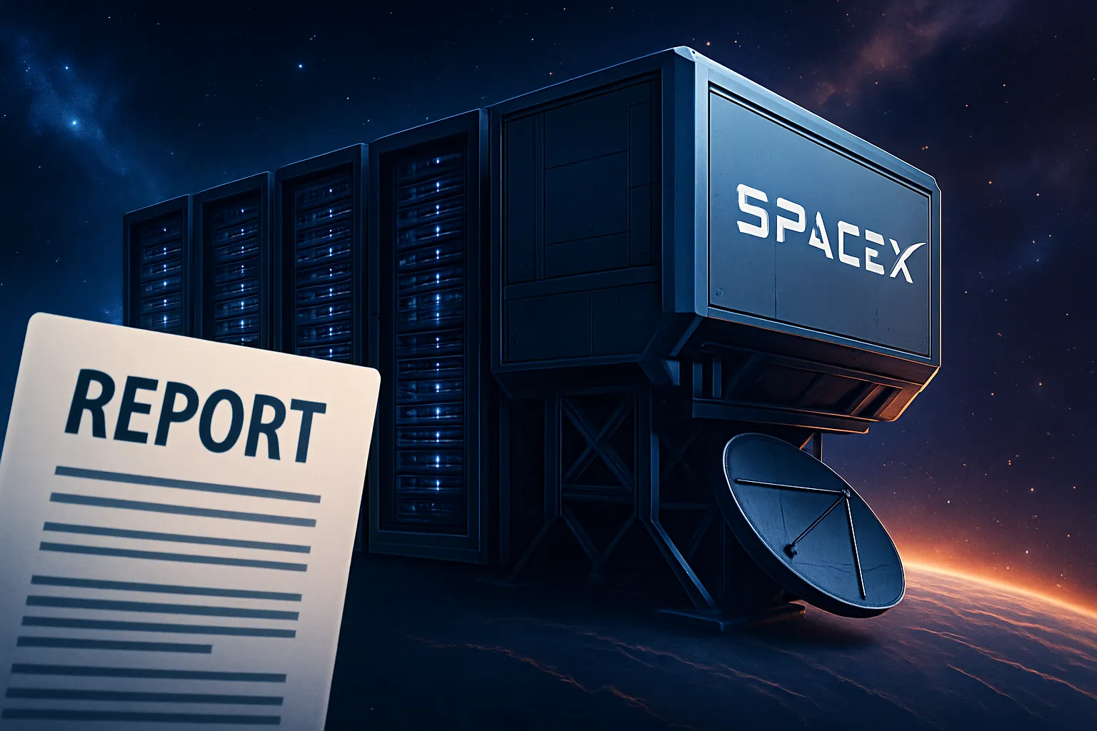 SpaceX admite en un documento que sus centros de datos espaciales para IA podrían no ser comercialmente viables