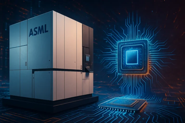 ASML presume de monopolio en las máquinas que hacen posibles los chips de IA