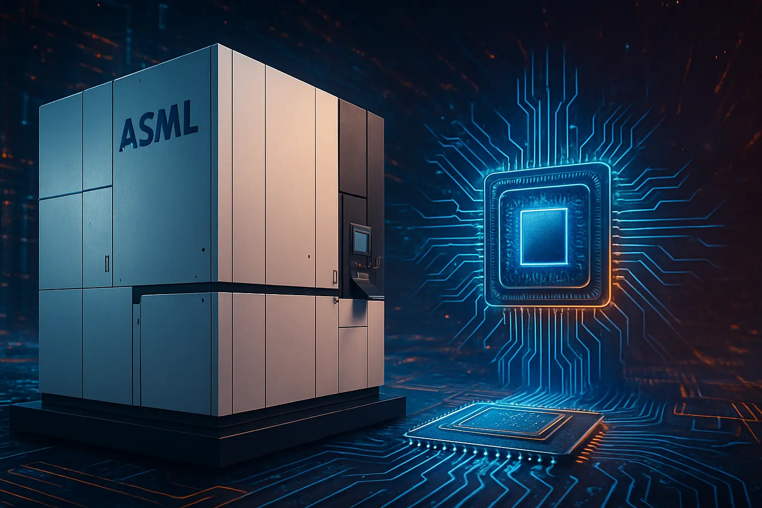 ASML presume de monopolio en las máquinas que hacen posibles los chips de IA