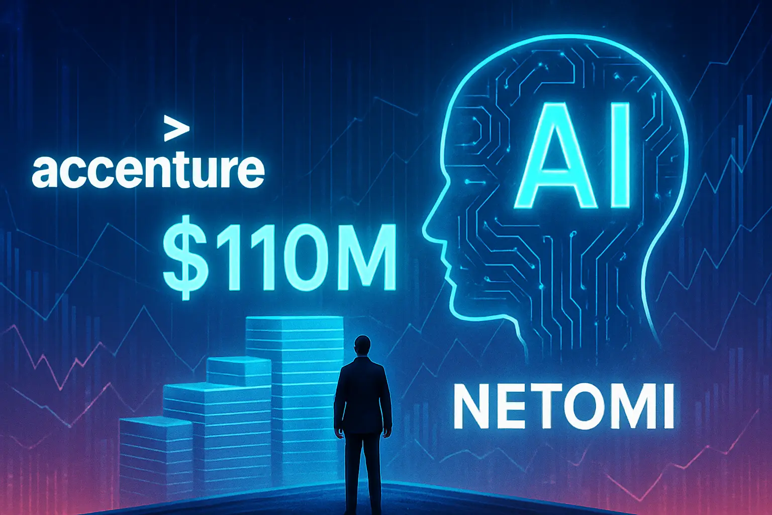 Accenture lidera una ronda de 110 millones en Netomi para acelerar la IA empresarial