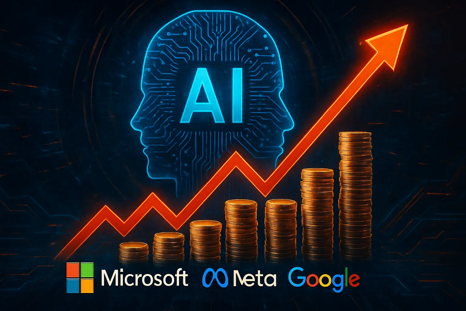 Las grandes tecnológicas disparan su gasto en IA y elevan la presión sobre Microsoft, Meta y Google
