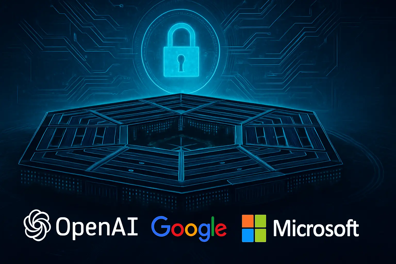 OpenAI, Google, Microsoft y Nvidia cierran acuerdos con el Pentágono para llevar IA a redes clasificadas