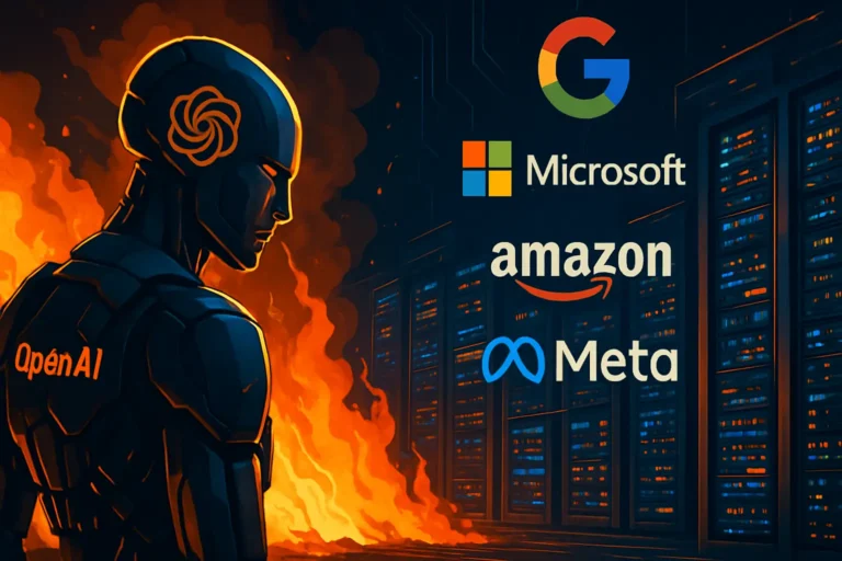 OpenAI falla sus metas mientras Google, Microsoft, Amazon y Meta disparan el gasto mundial en infraestructura de IA