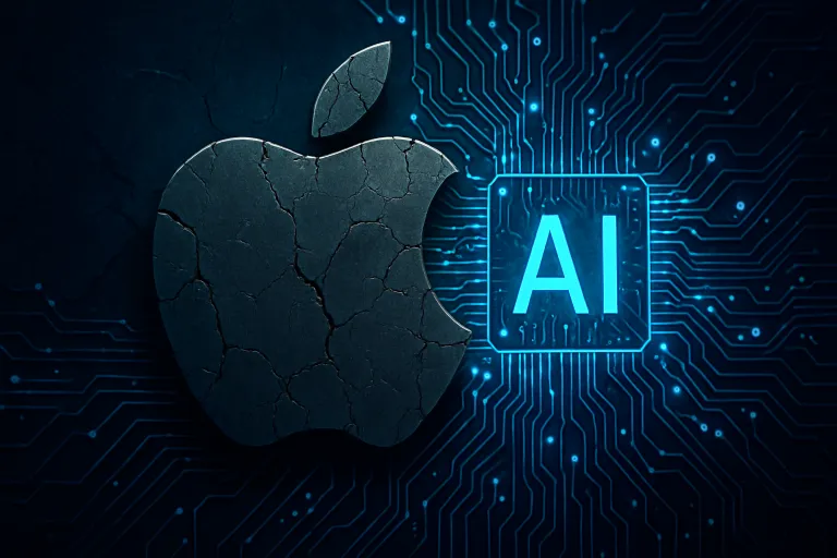 Apple afronta una crisis de innovación mientras su nueva etapa depende de recuperar terreno en IA