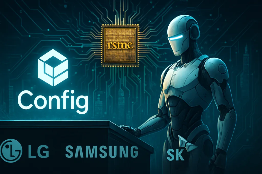Config capta el respaldo de grandes fabricantes coreanos para convertirse en el TSMC de los datos robóticos