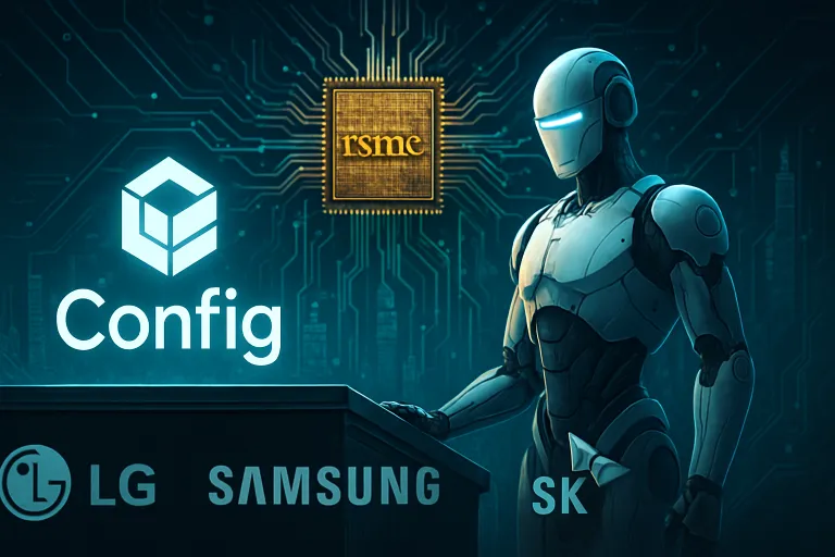 Config capta el respaldo de grandes fabricantes coreanos para convertirse en el TSMC de los datos robóticos