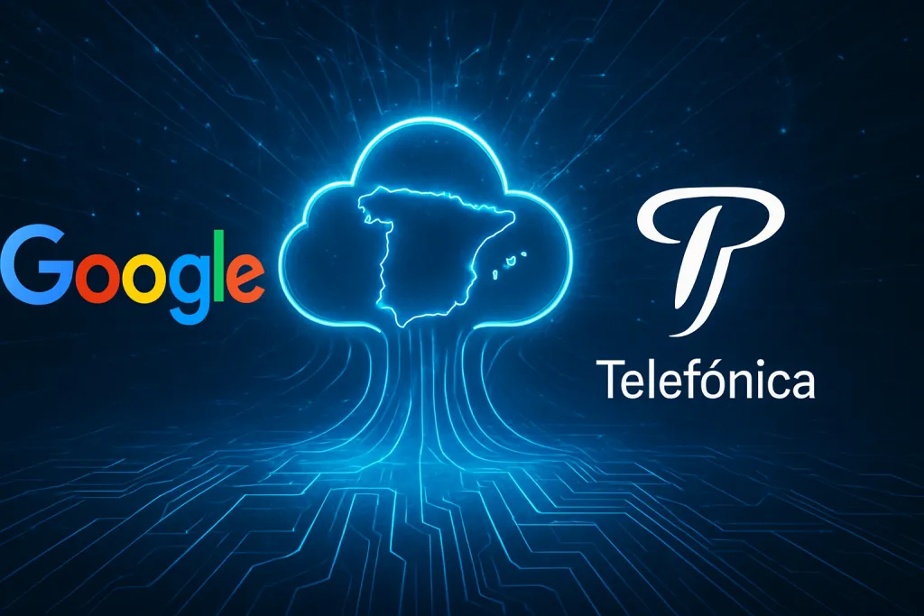 Google y Telefónica refuerzan su alianza para llevar la nube soberana con IA a España