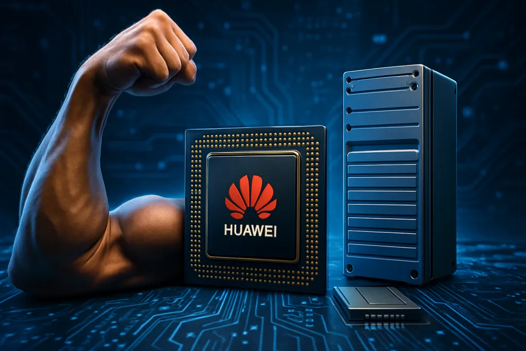 Huawei enseña músculo frente a las sanciones de EE. UU. con chips y almacenamiento propios