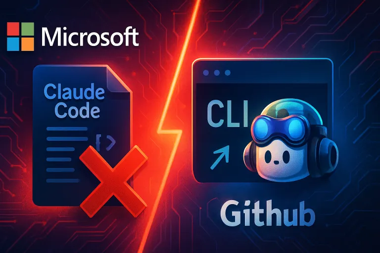 Microsoft cancela licencias de Claude Code y empuja a sus equipos hacia GitHub Copilot CLI