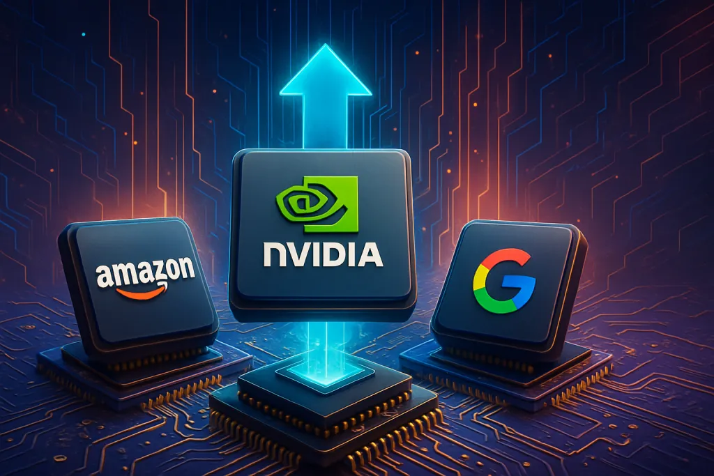 Nvidia invierte en una startup que facilita usar chips rivales de Amazon y Google