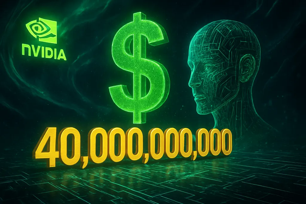 Nvidia redobla su ofensiva inversora con 40.000 millones destinados a empresas de inteligencia artificial