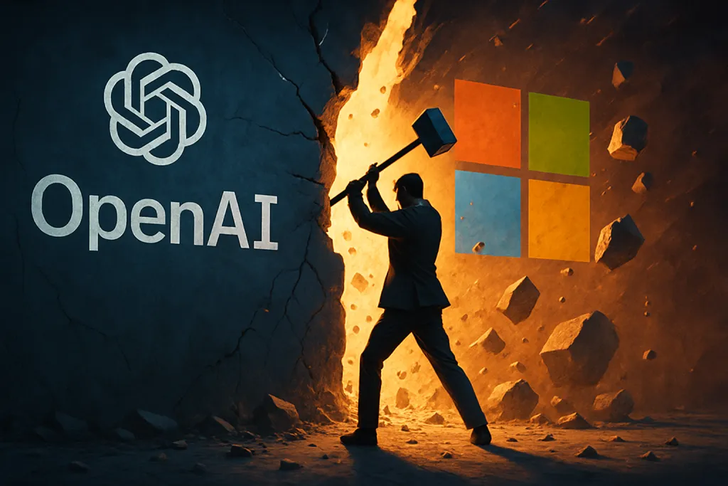 OpenAI rompe barreras con Microsoft y prepara una nueva etapa de independencia empresarial