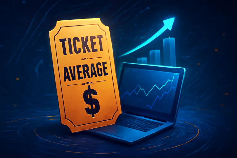 ticket medio negocio digital