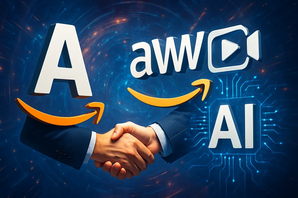 Amazon refuerza AWS con una alianza estratégica para dominar la creación de imágenes y vídeos con IA