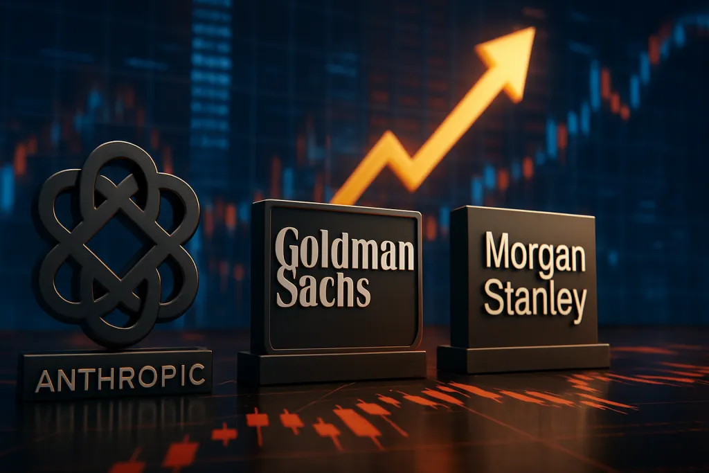 Anthropic elige a Goldman Sachs y Morgan Stanley para preparar una OPV histórica