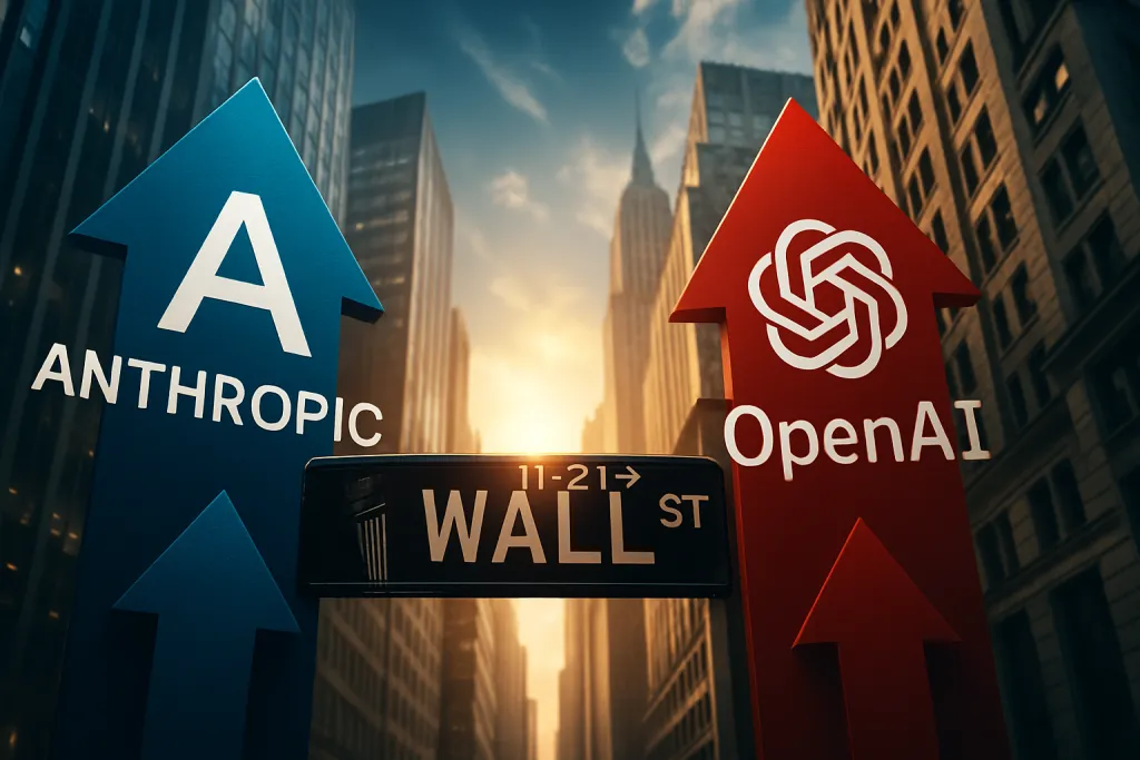 Anthropic se acerca a Wall Street mientras compite con OpenAI por el negocio de la IA empresarial
