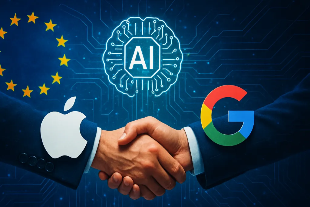Apple y Google estrechan lazos en IA mientras Europa cuestiona el control de los ecosistemas cerrados
