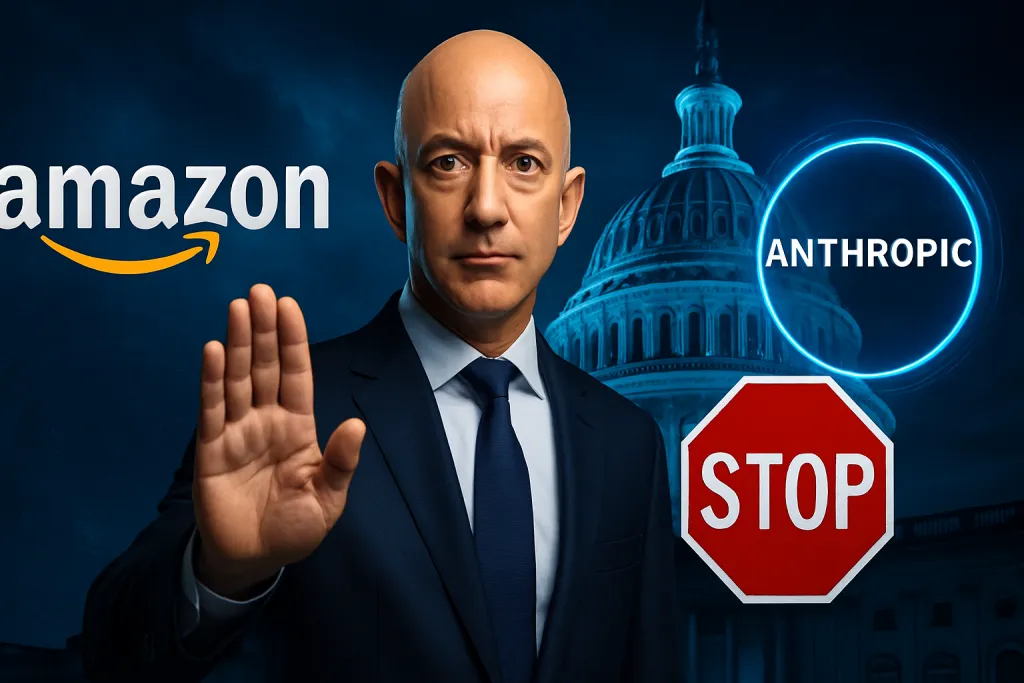 El CEO de Amazon alertó sobre Anthropic antes del contundente bloqueo del Gobierno estadounidense